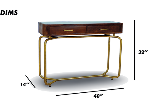 Console Table Brown Harmony