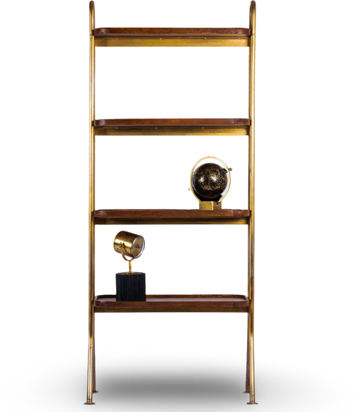 Industrial Ladder Shelf