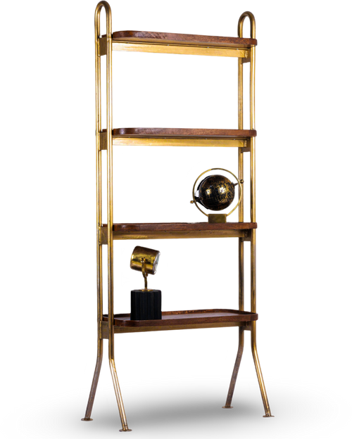 Industrial Ladder Shelf