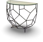 Geometric Console Table