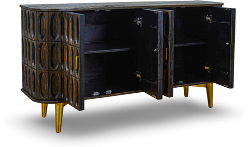 Console Sideboard Brushed Grey