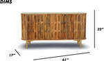 Console Sideboard Brushed Grey