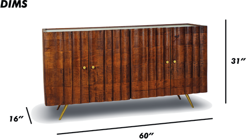 Console Sideboard Brushed Grey
