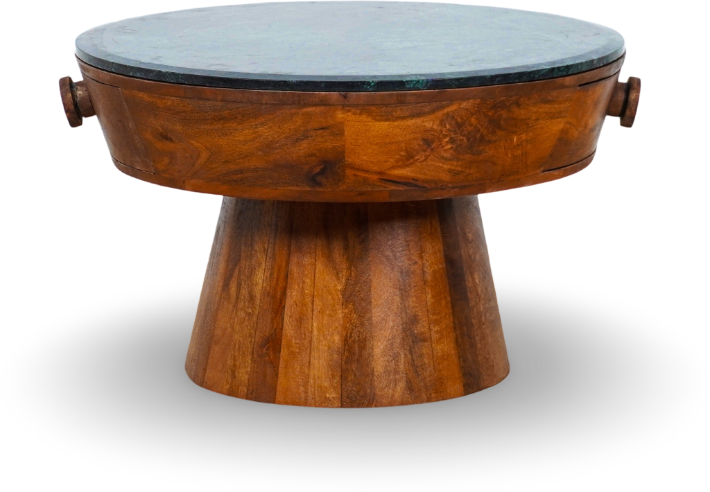 Natural Round Coffee Table