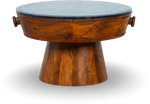 Natural Round Coffee Table
