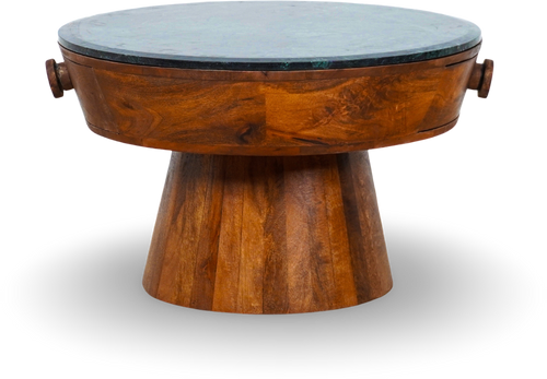 Natural Round Coffee Table