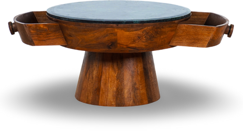 Natural Round Coffee Table