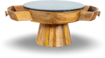 Natural Round Coffee Table