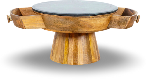 Natural Round Coffee Table