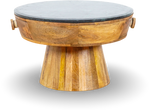 Natural Round Coffee Table