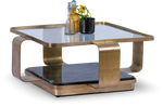 Square Metal Coffee Table