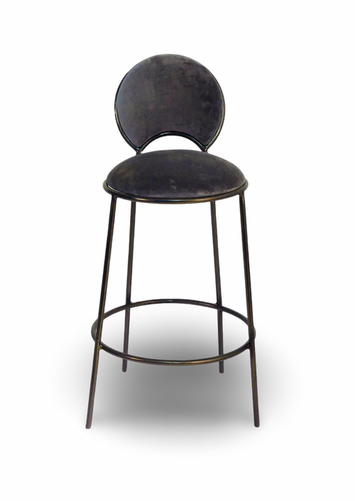 Velvet Bar Stool