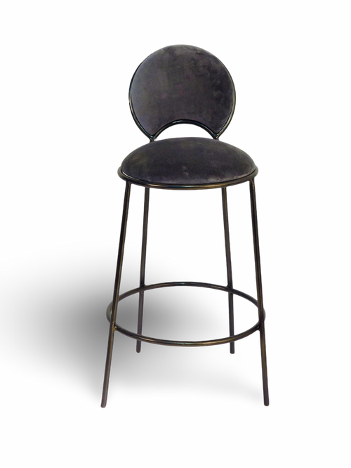 Velvet Bar Stool