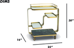 Multi-Tier Industrial Bar Trolley