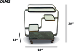 Multi-Tier Industrial Bar Trolley