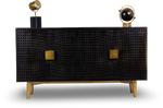 Perforated Wooden Sideboard