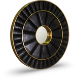 Brushed Sunburst Wall Mirror
