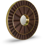 Brushed Sunburst Wall Mirror