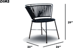 White Gold Lounge Chair