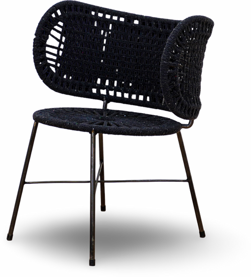Black Lounge Chair
