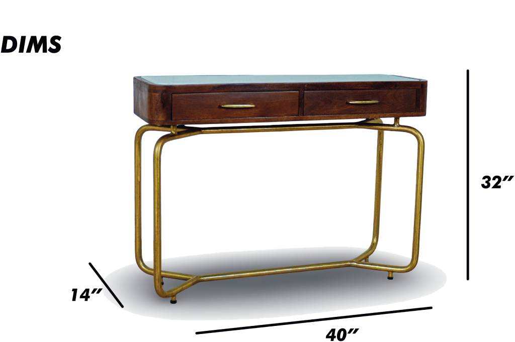 Console Table Brown Harmony
