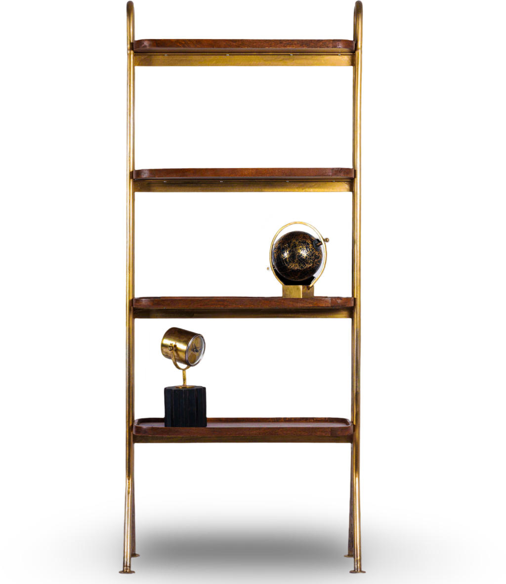 Industrial Ladder Shelf