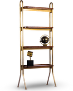 Industrial Ladder Shelf