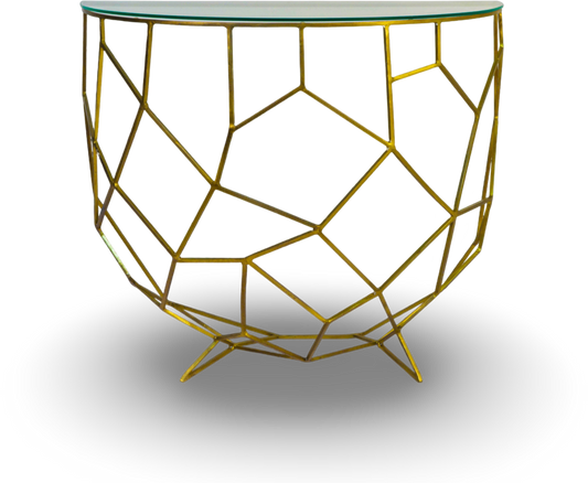 Geometric Console Table