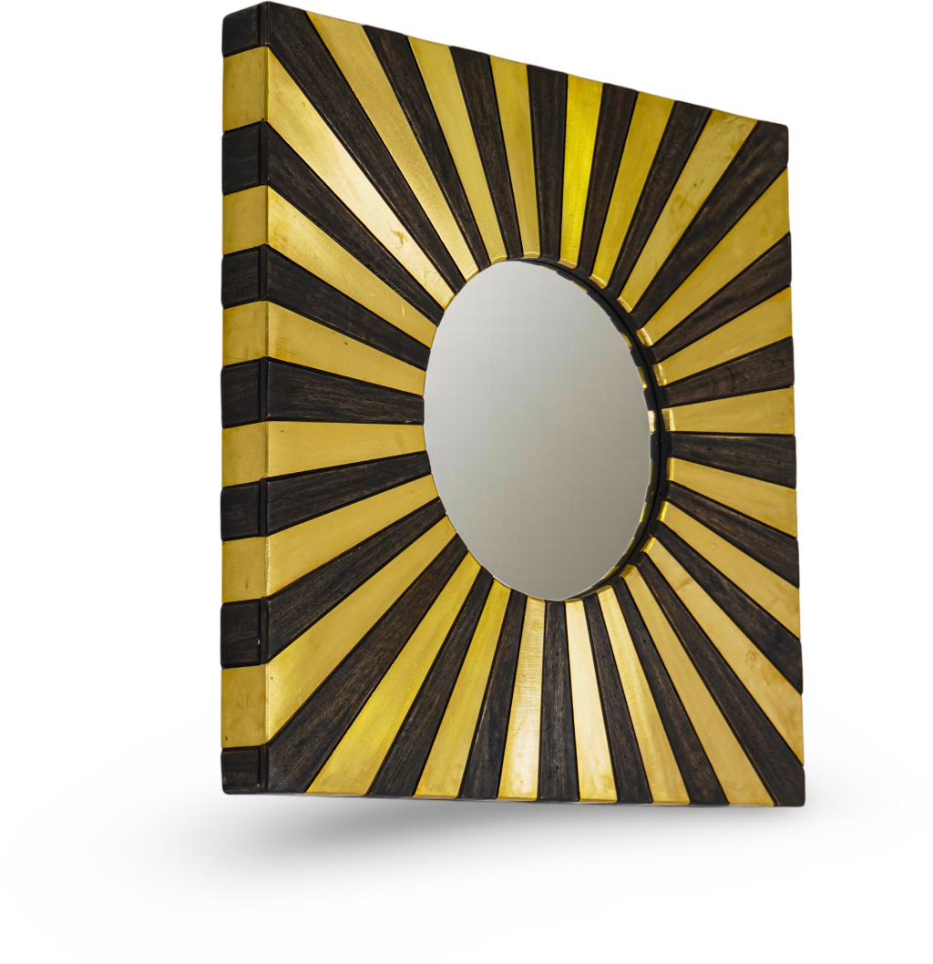 Starburst Square Mirror