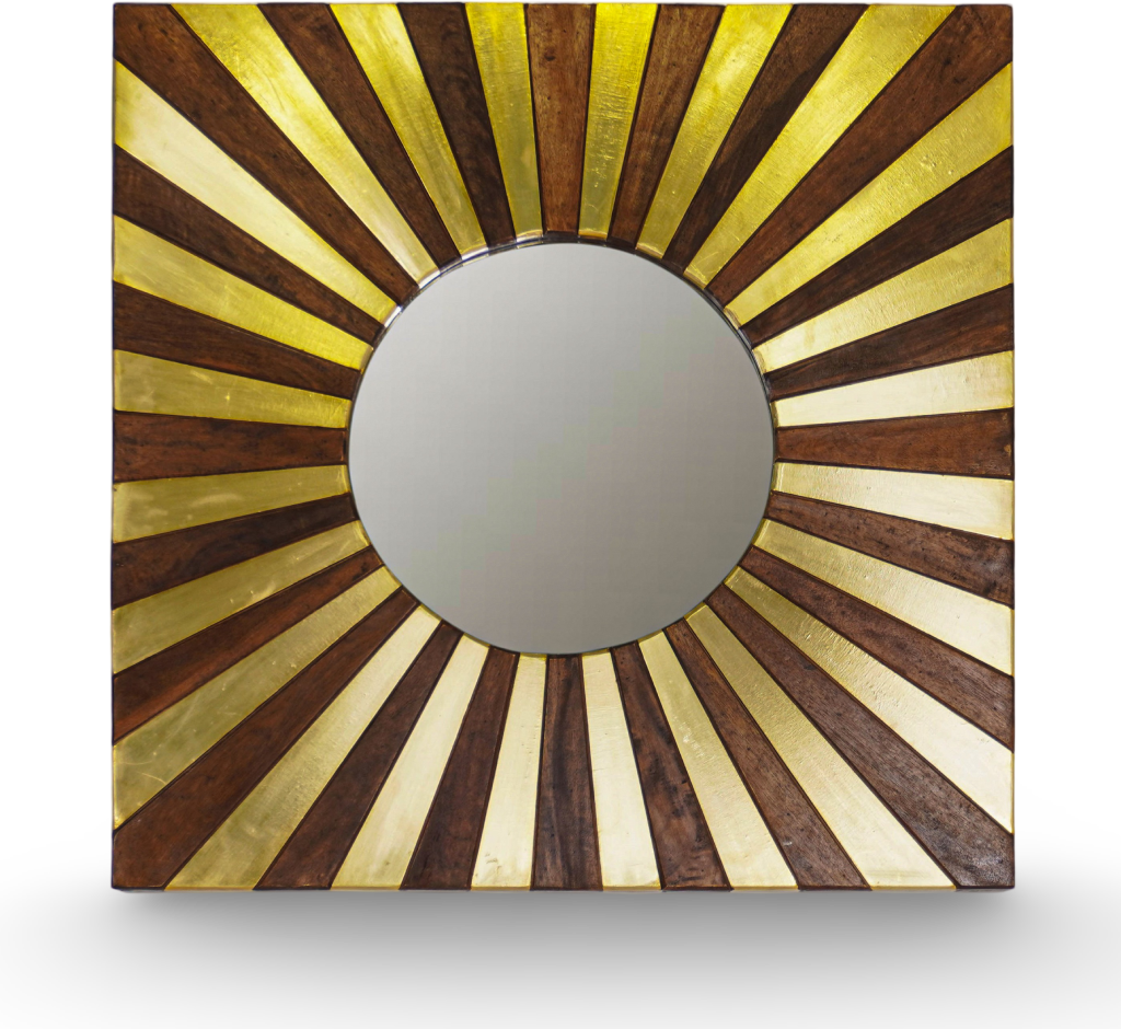 Starburst Square Mirror