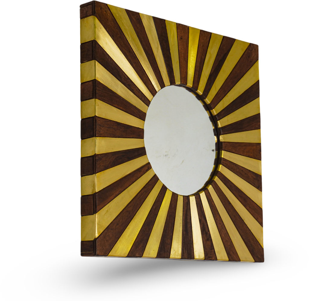 Starburst Square Mirror