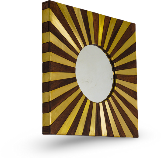 Starburst Square Mirror