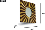 Starburst Square Mirror