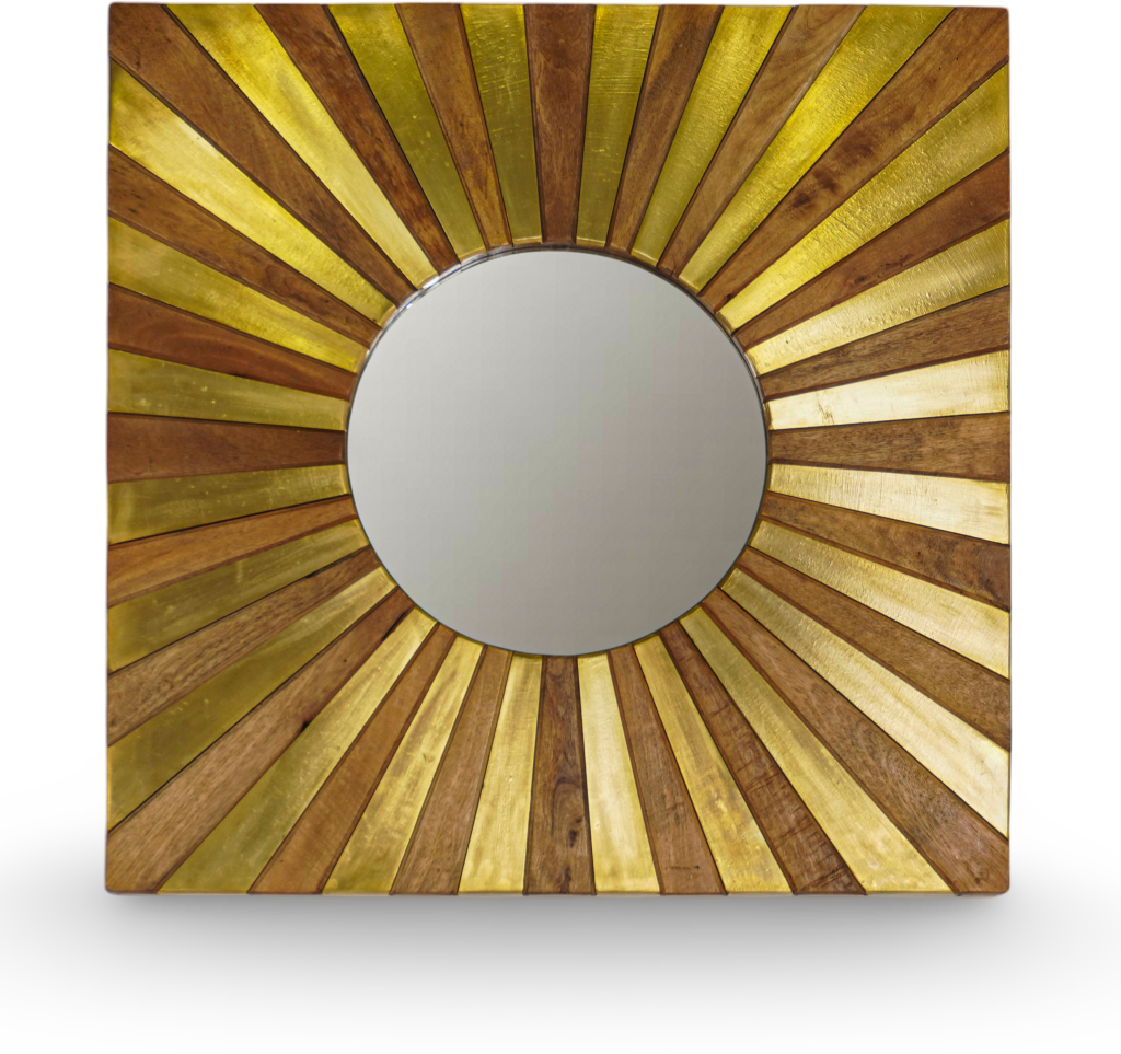 Starburst Square Mirror