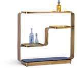 Modern Gold Bar Shelf
