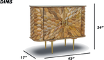 Grey Chevron Bar Console