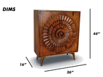 Mandala Bar Cabinet