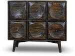 Six-Drawer Dresser (Grey Brush Finish)