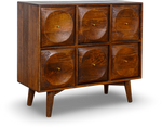 Six-Drawer Dresser (Grey Brush Finish)