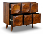 Six-Drawer Dresser (Grey Brush Finish)