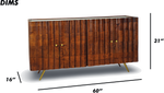 Console Sideboard Brushed Grey