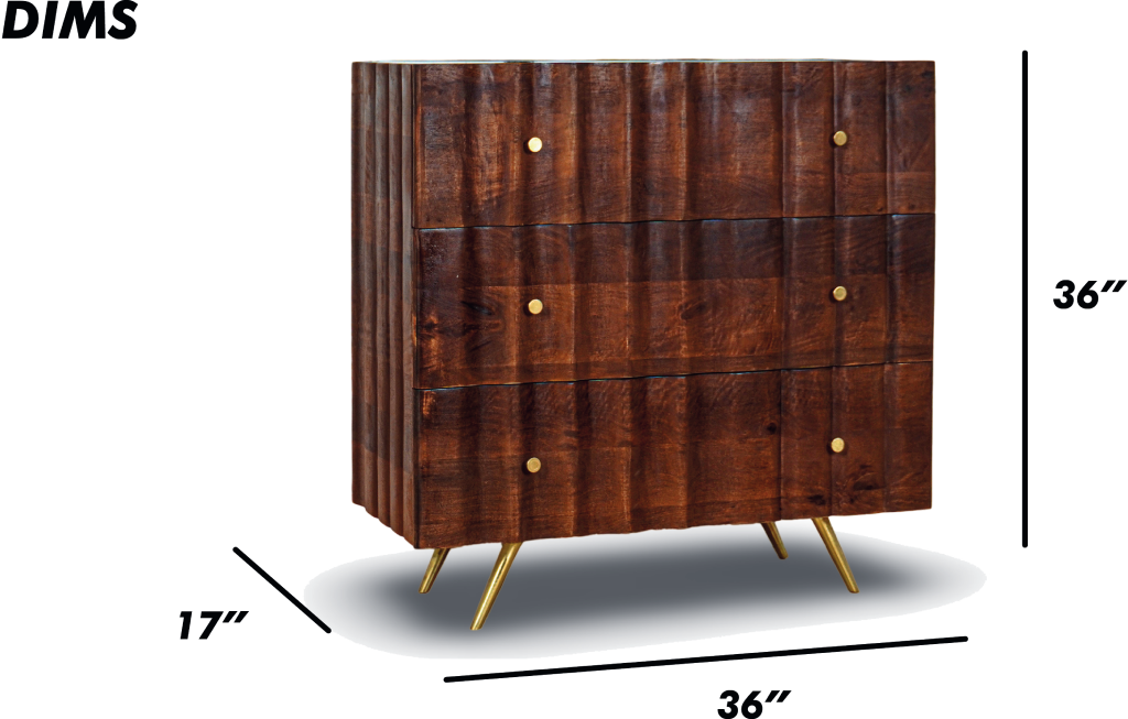 Sierra 3-Drawer Dresser
