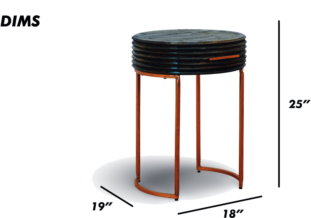 Night Table Natural Charm