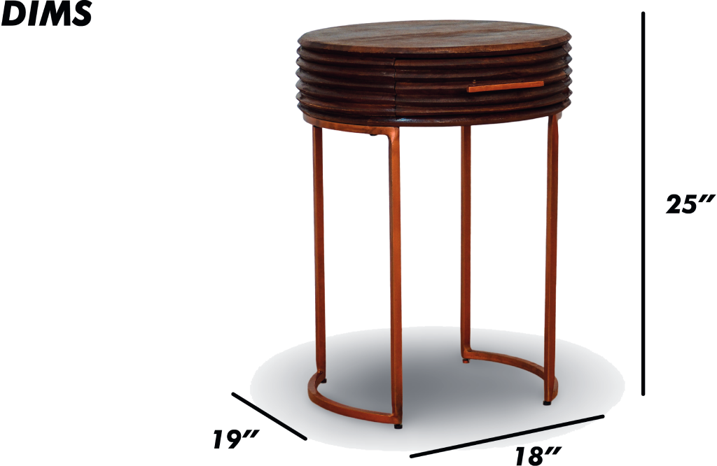Night Table Natural Charm