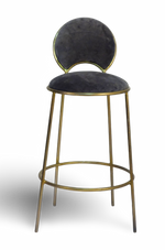 Velvet Bar Stool