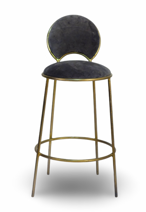 Velvet Bar Stool