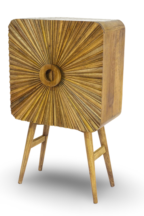 Sunburst Accent Cabinet
