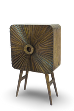 Sunburst Accent Cabinet