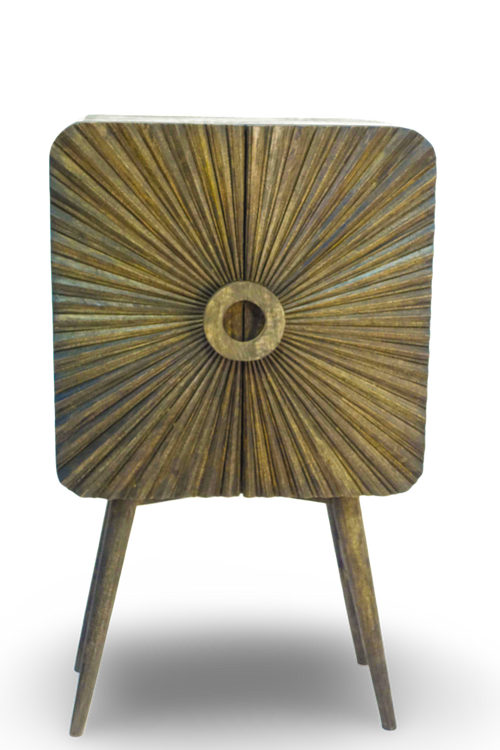 Sunburst Accent Cabinet