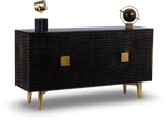 Perforated Wooden Sideboard